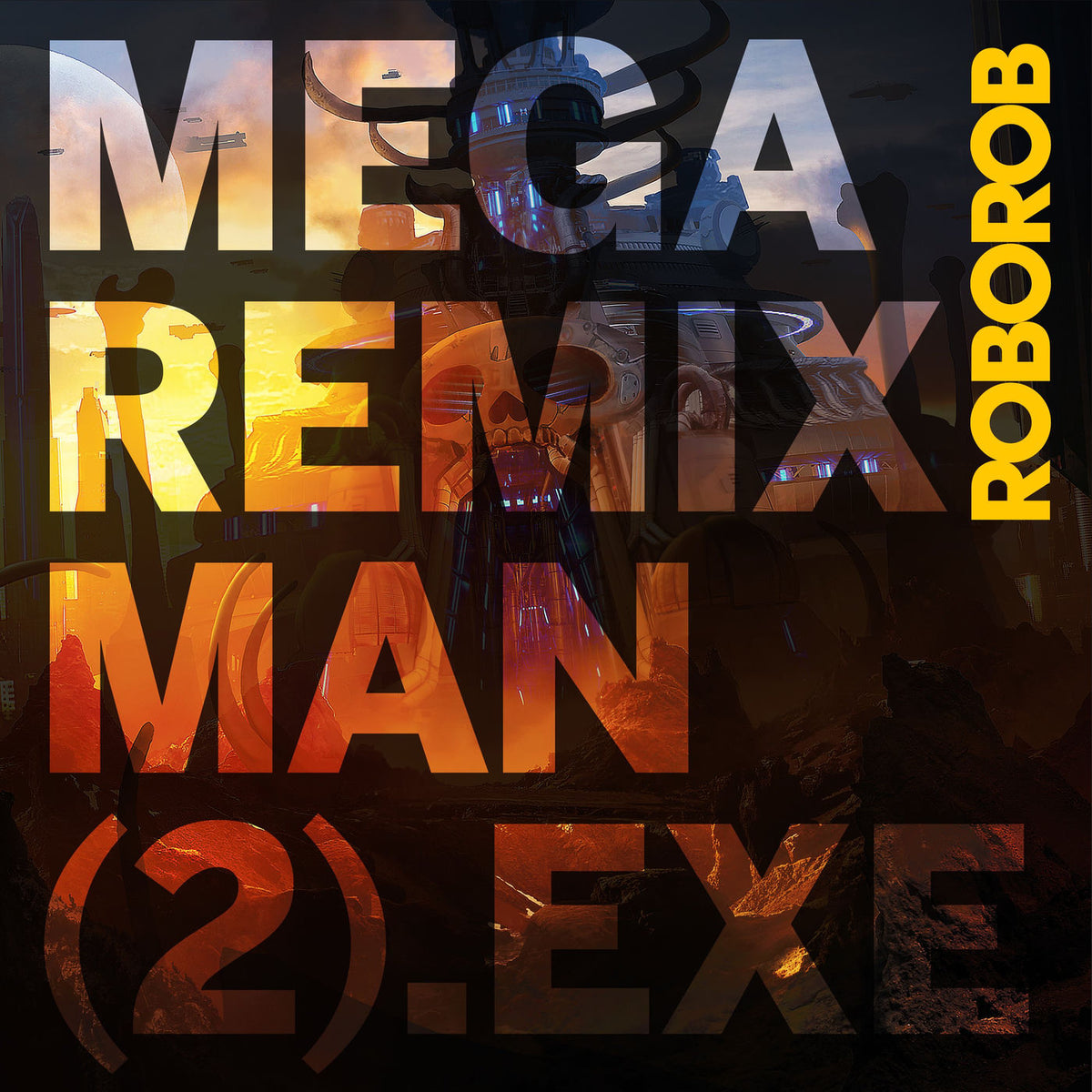 RoboRob – Mega Remix Man (2).EXE vinyl record cover
