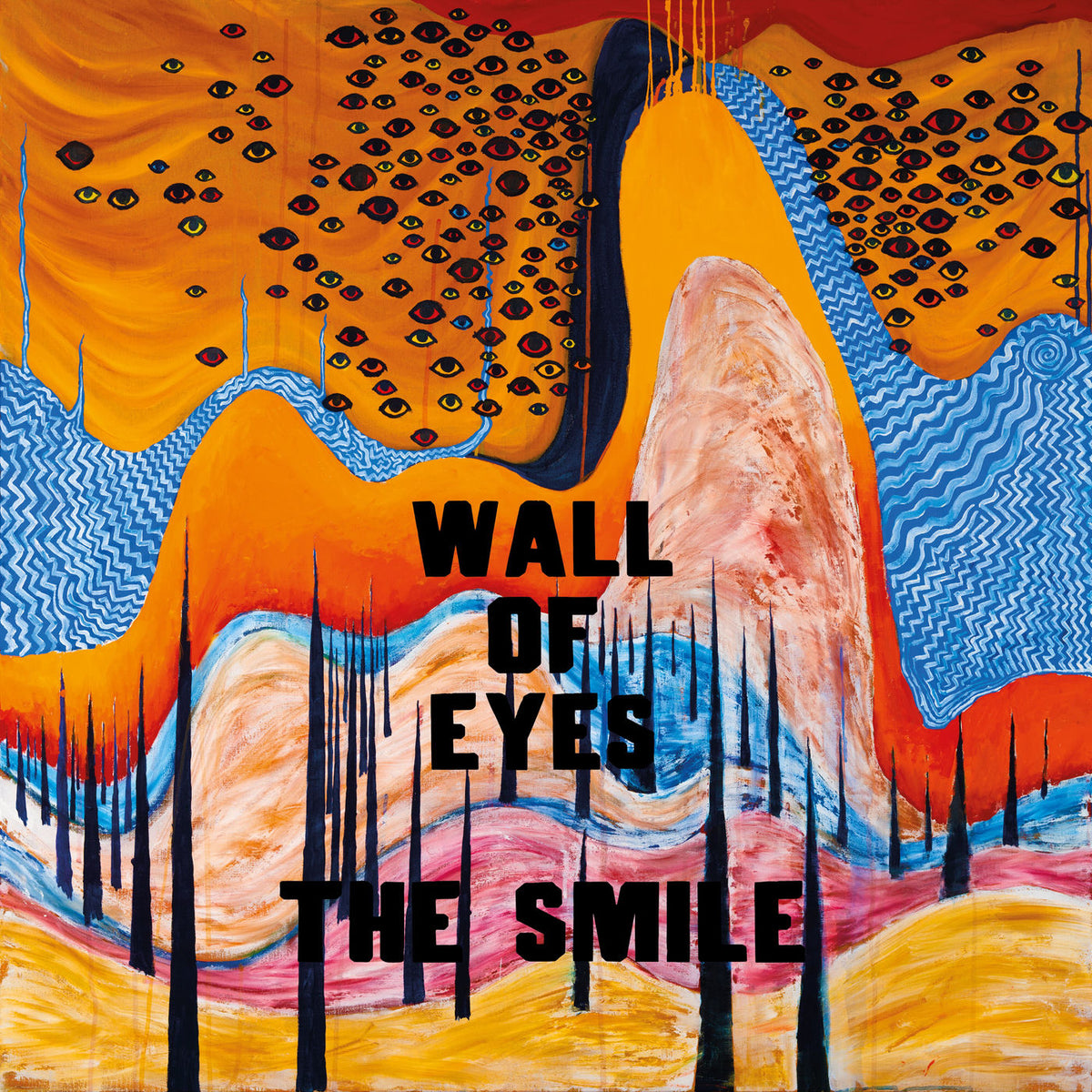 The Smile – Wall of Eyes vinyl record cover