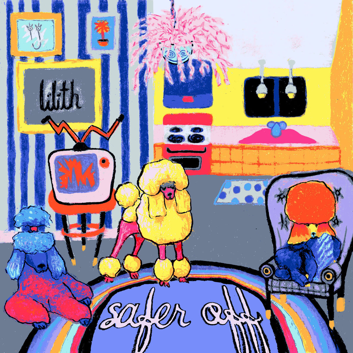 Lilith – Safer Off vinyl record cover