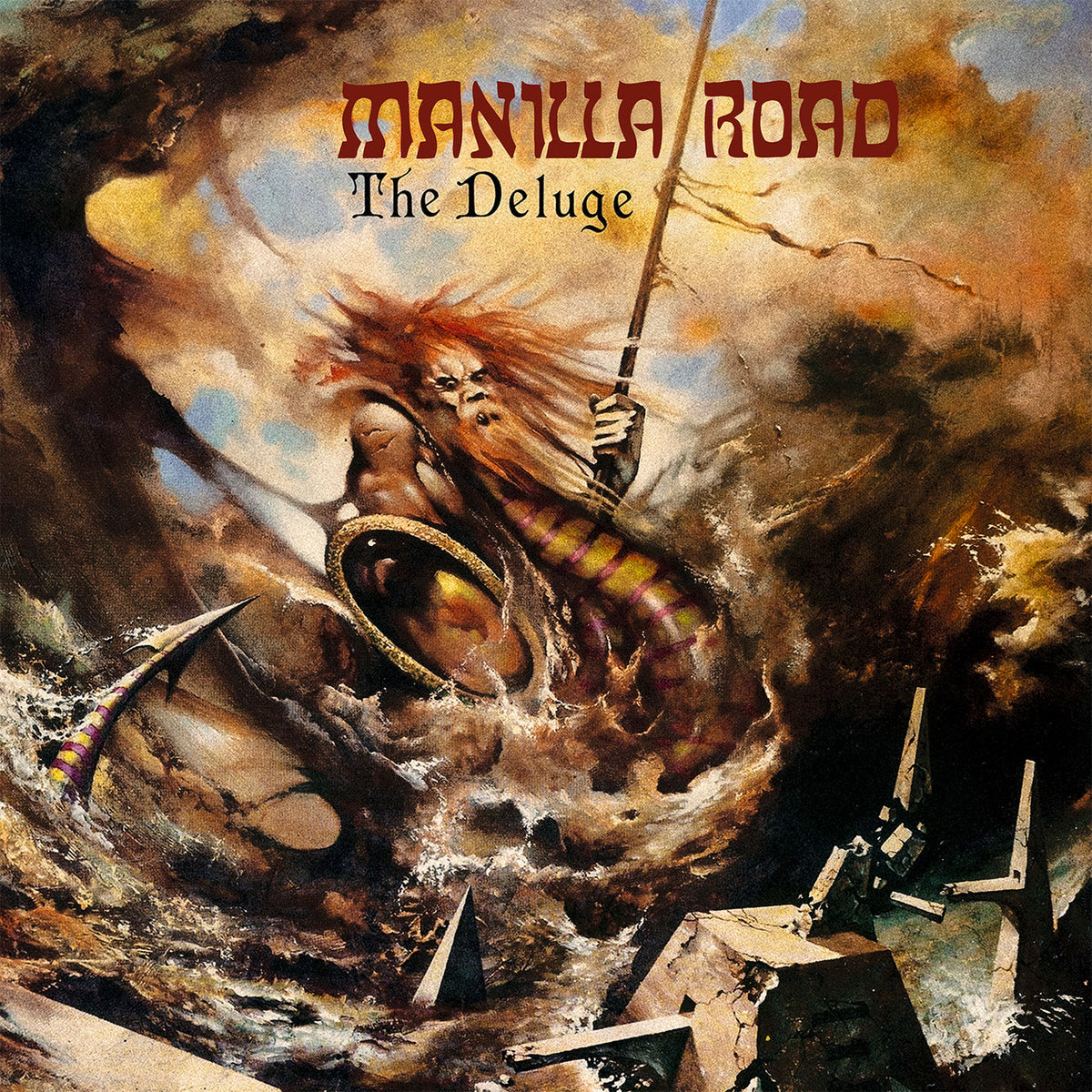 Manilla Road – The Deluge (Picture Disc) vinyl record cover
