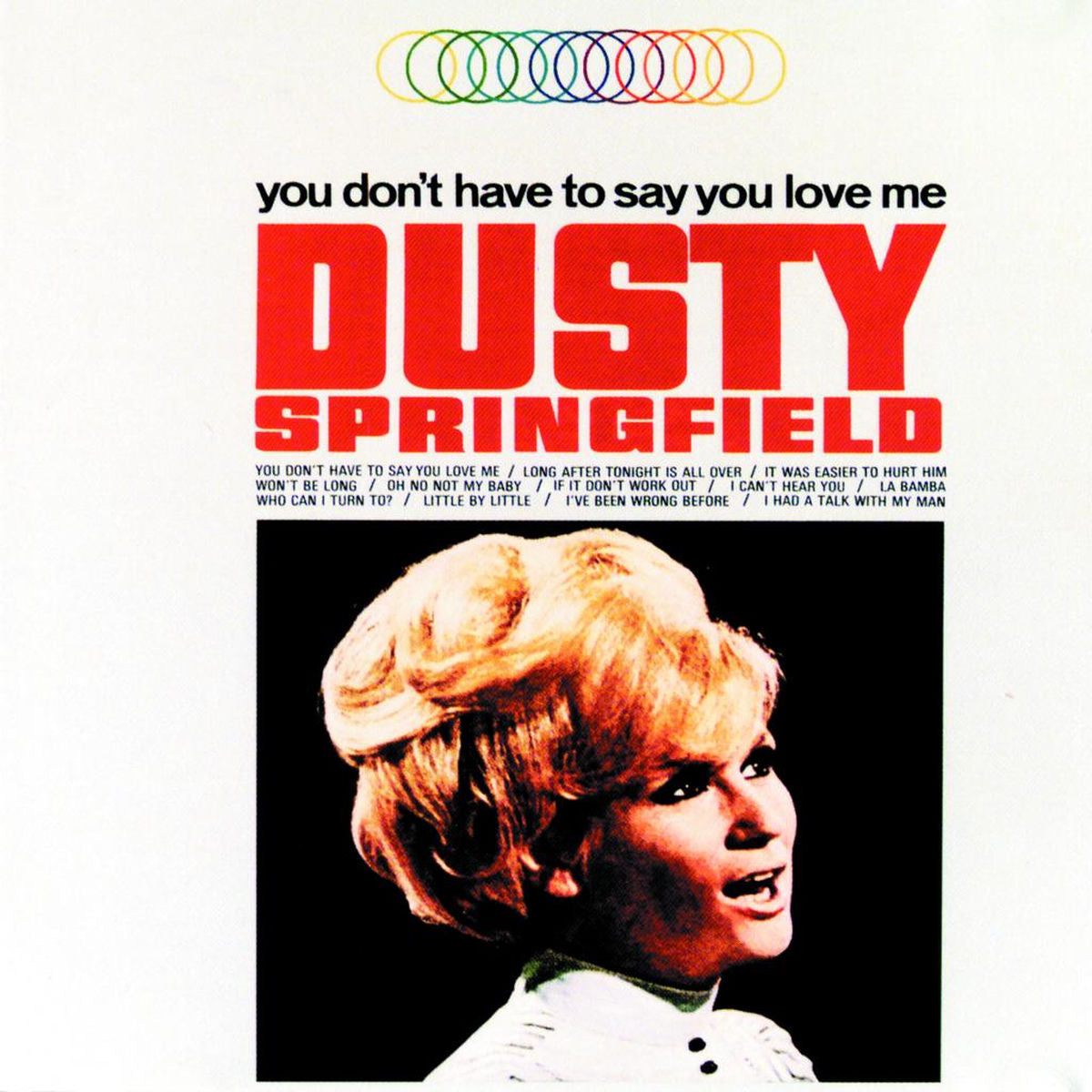 Dusty Springfield – You Don't Have to Say You Love Me (National Album Day 2026) vinyl record cover