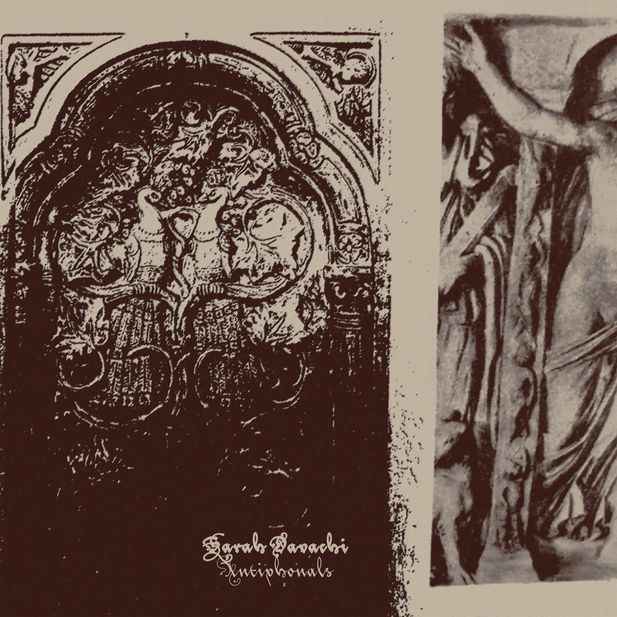 Sarah Davachi – Antiphonals vinyl record cover