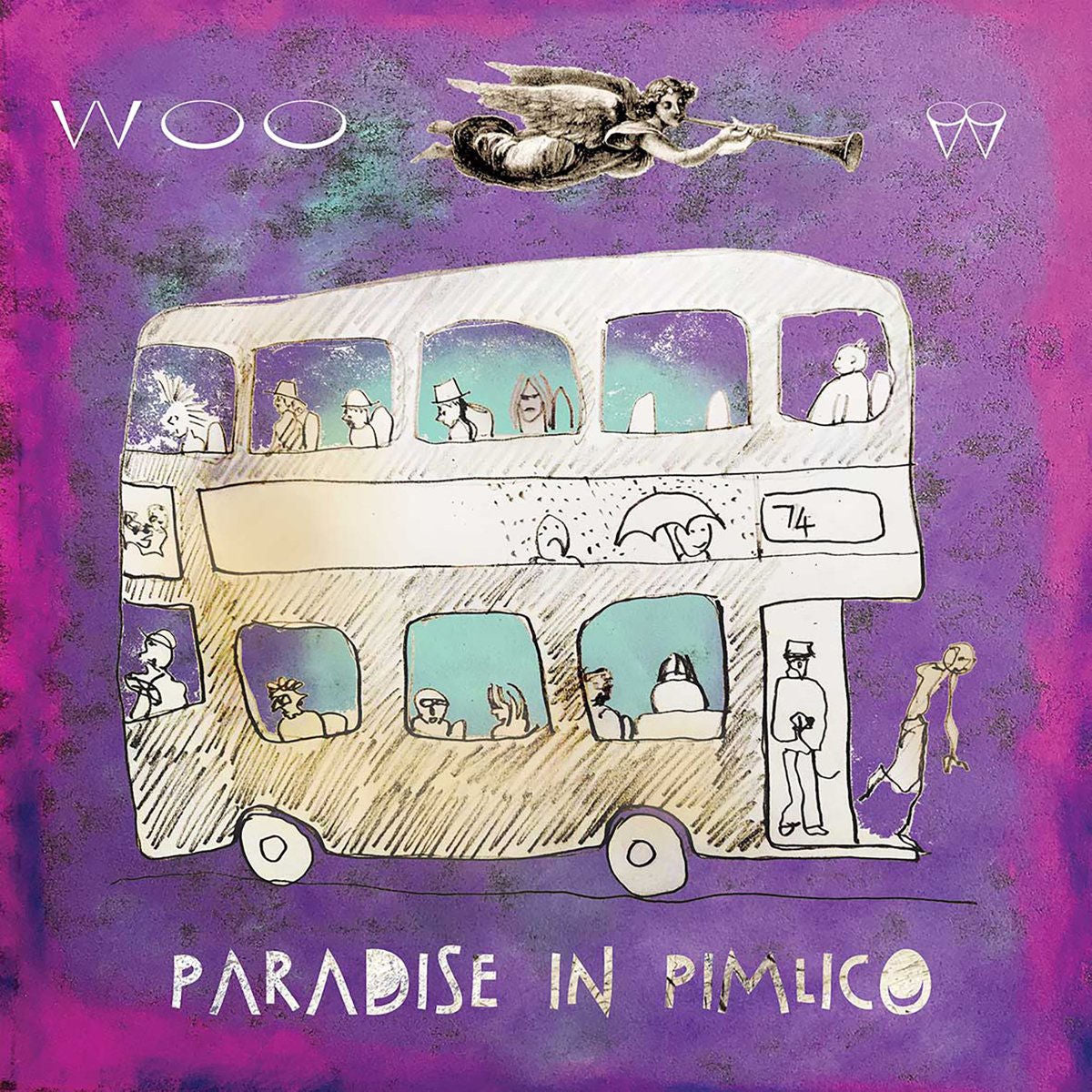 WOO – Paradise In Pimlico (+ DOWNLOAD) vinyl record cover