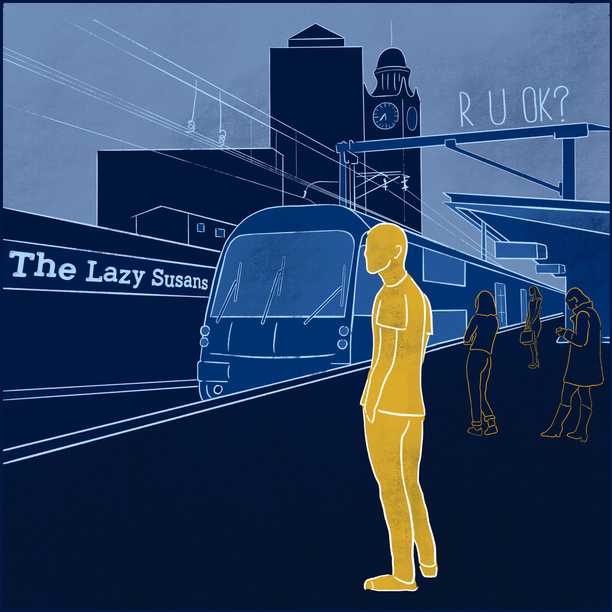 The Lazy Susans – R U OK? vinyl cover