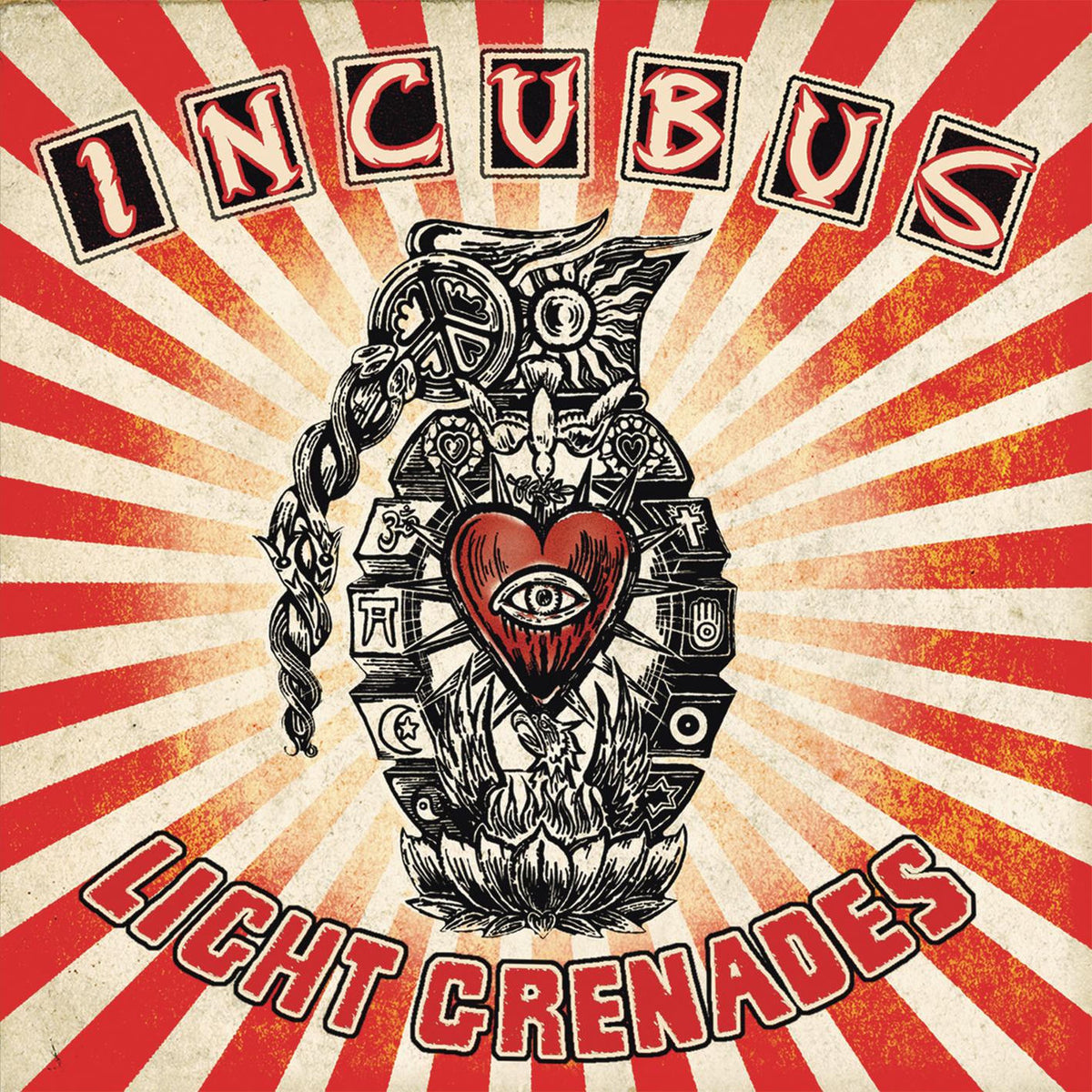 Incubus – Light Grenades vinyl record cover