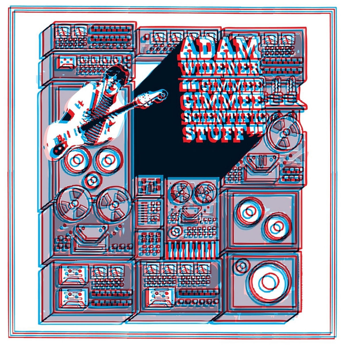 Adam Widener – Gimmee Gimmee Scientific Stuff vinyl cover