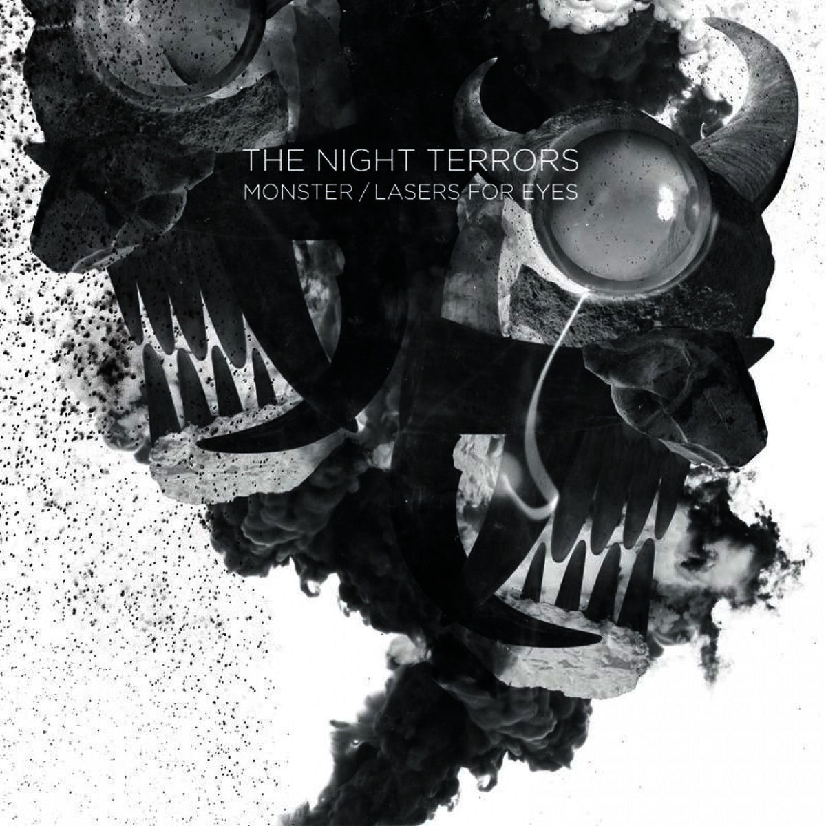 The Night Terrors – Monster / Lasers for Eyes vinyl cover
