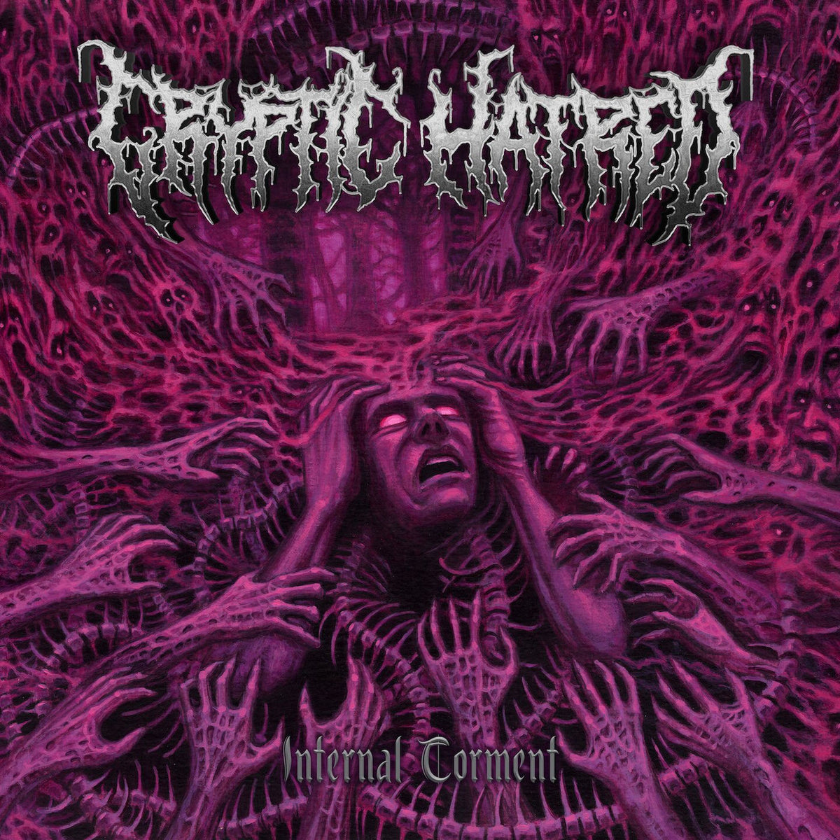 Cryptic Hatred – Internal Torment vinyl record cover