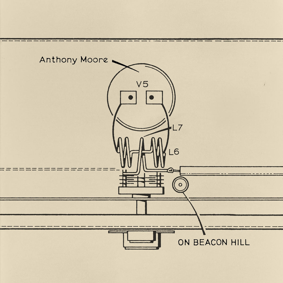 Anthony Moore – On Beacon Hill vinyl cover