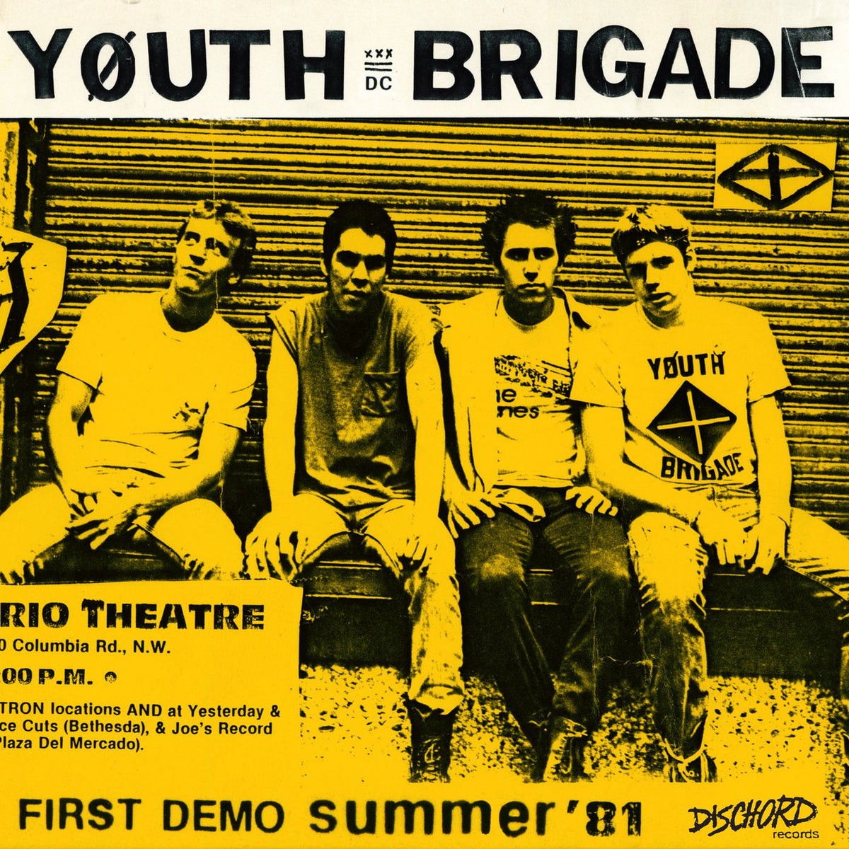 Youth Brigade – Complete First Demo vinyl cover