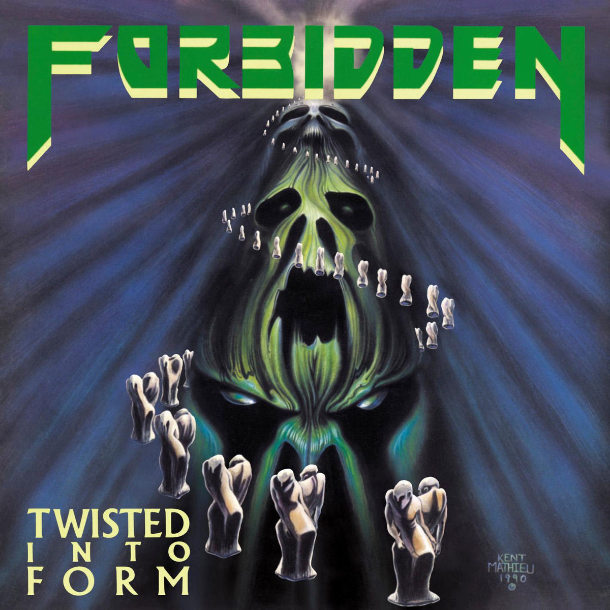 Forbidden – Twisted Into Form vinyl record cover