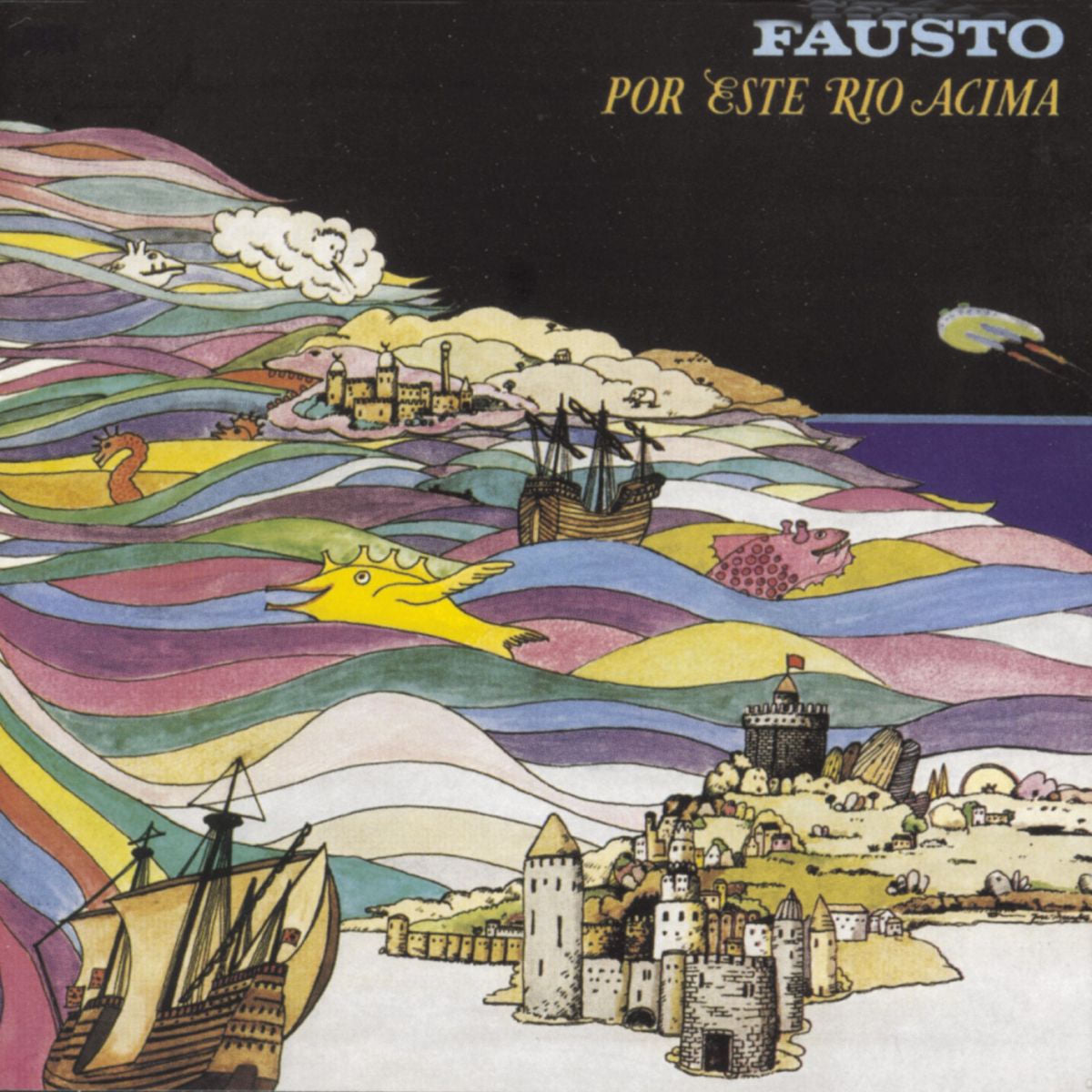 Fausto – Por Este Rio Acima vinyl record cover