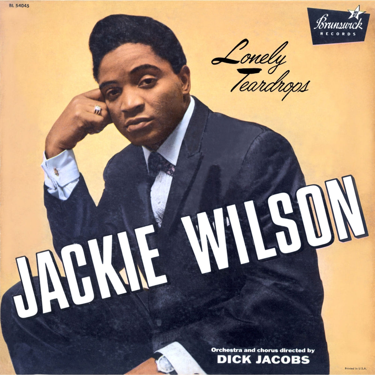 Jackie Wilson – Lonely Teardrops vinyl record cover