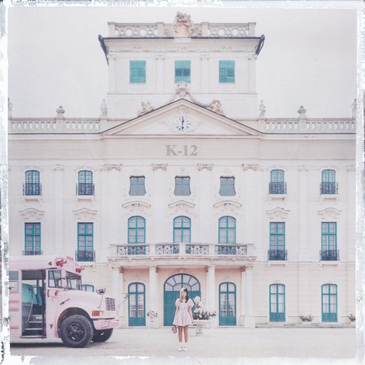 Melanie Martinez – K-12 (Baby Pink and Milky Clear Vinyl) [Indie Exclusive] by Melanie Martinez [LP] (Coloured Vinyl) vinyl record cover