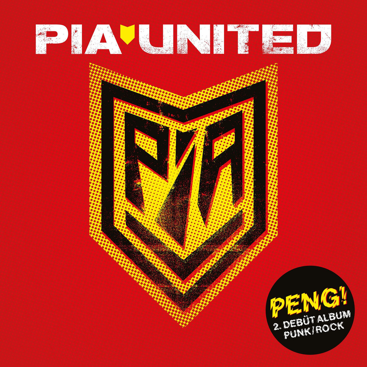 Pia United – Peng! vinyl record cover