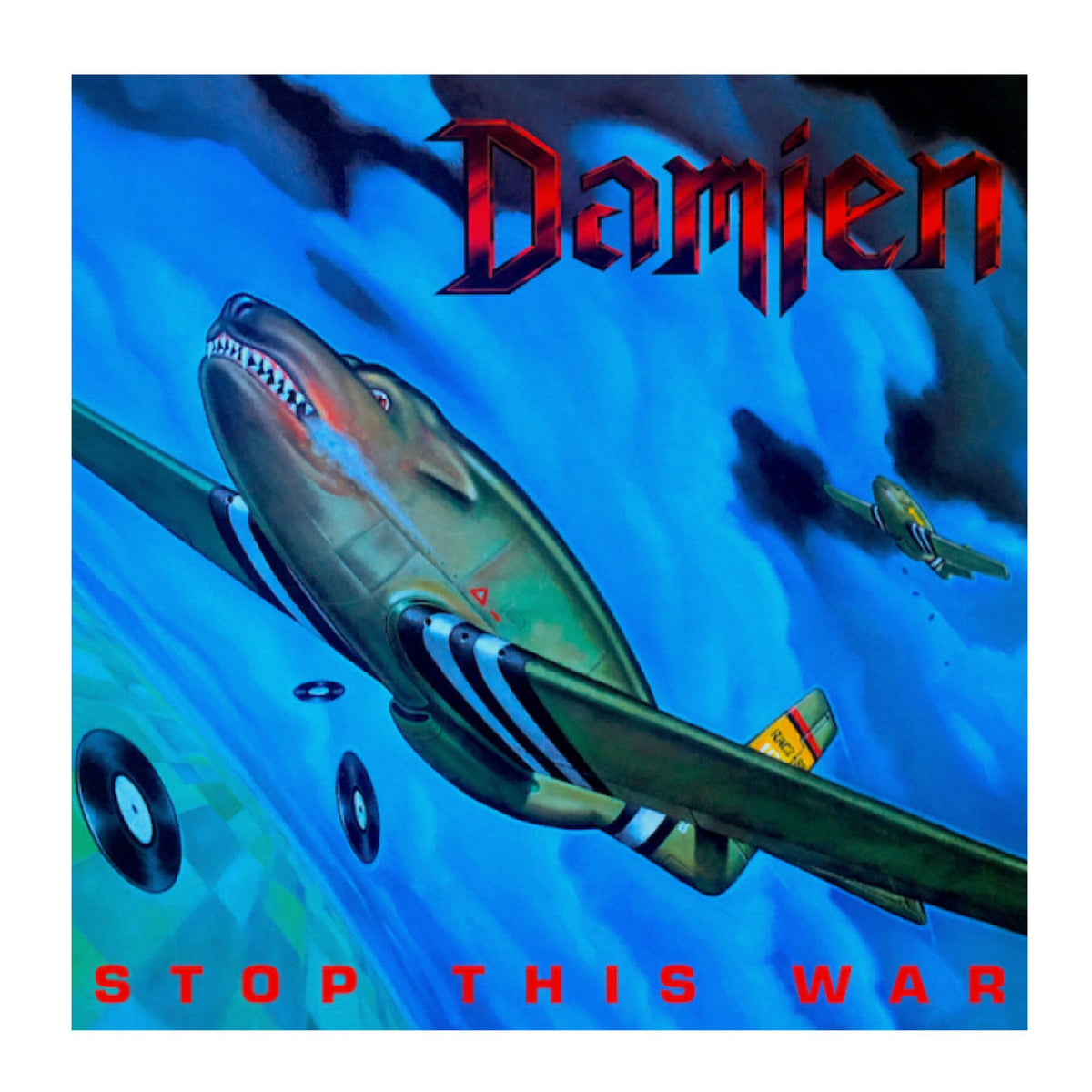 Damien – Stop This War vinyl record cover