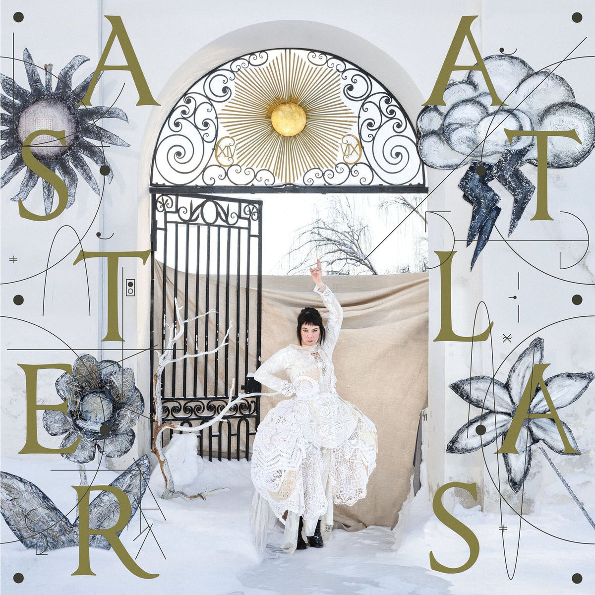 Sara Parkman – Aster, Atlas vinyl record cover