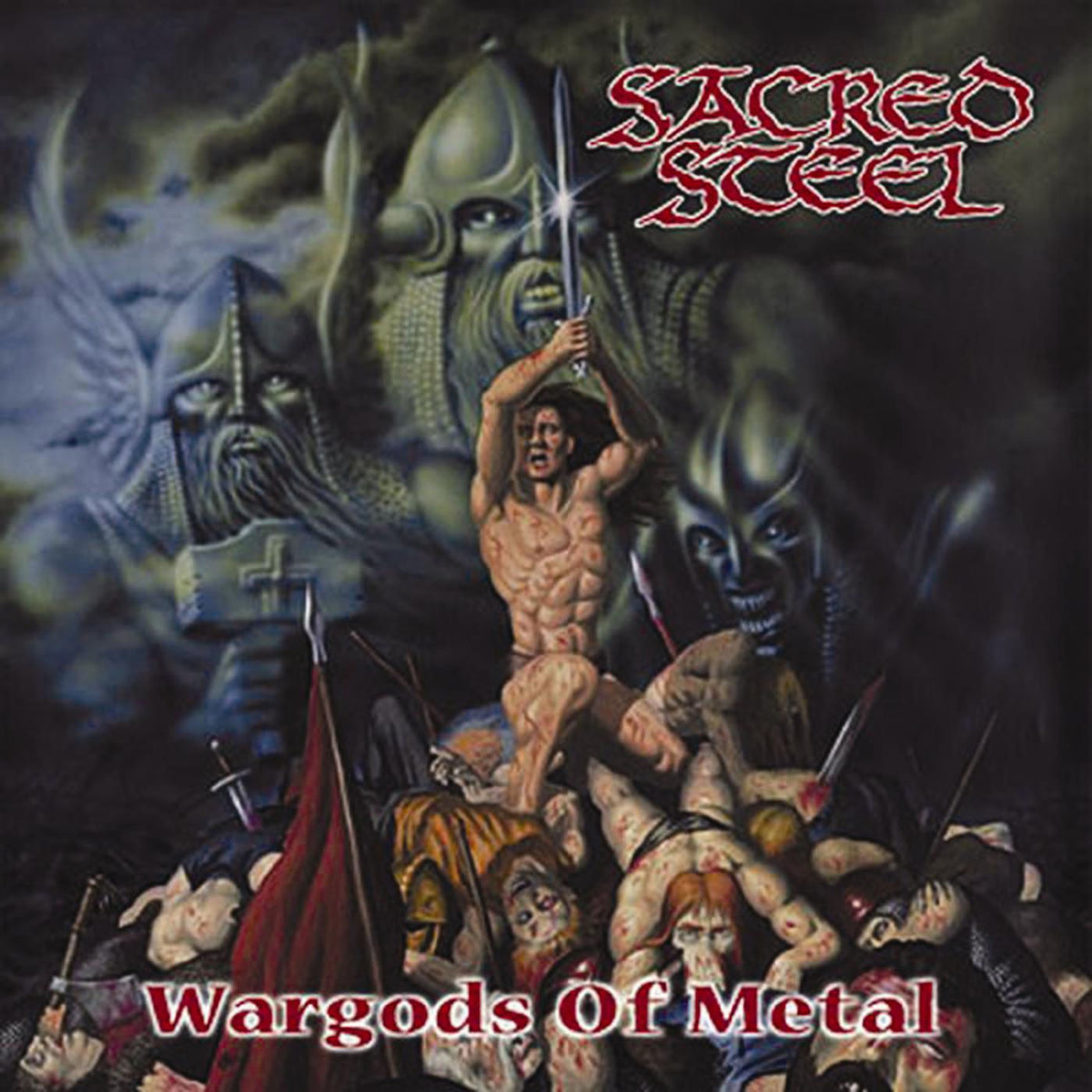 Sacred Steel – Wargods of Metal vinyl record cover