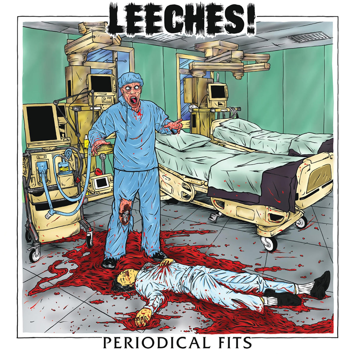 Leeches – Periodical Fits (Yellow) — record image 1