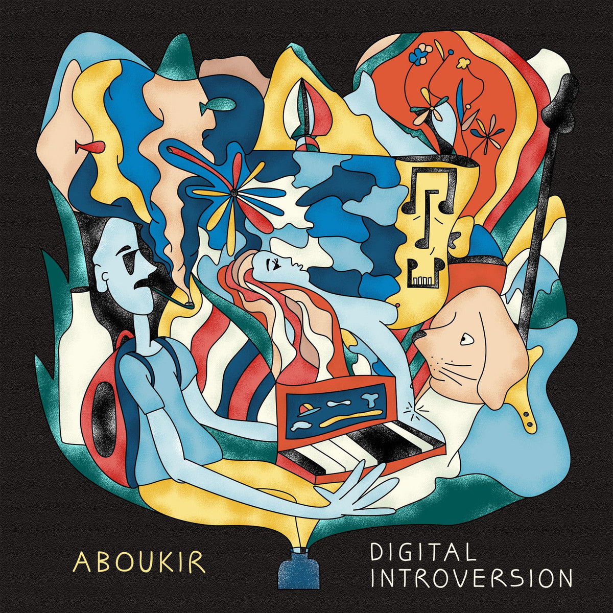 Aboukir – Digital Introversion vinyl record cover