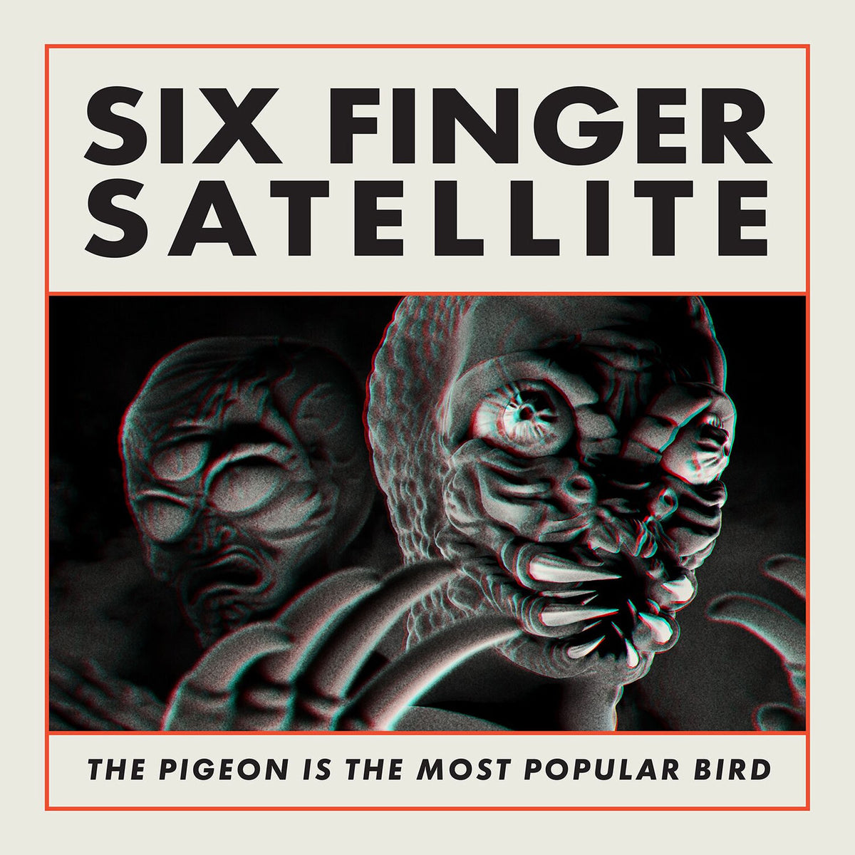 Six Finger Satellite – The Pigeon Is the Most Popular Bird vinyl record cover