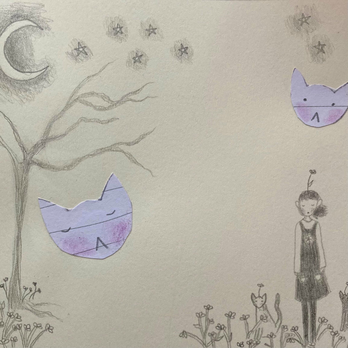 Mage Tears – Cats in the Cold vinyl record cover