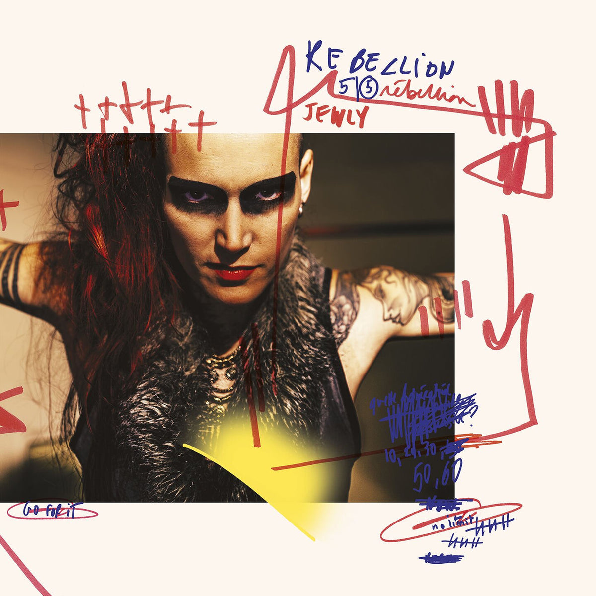 Jewly – Rebellion vinyl record cover
