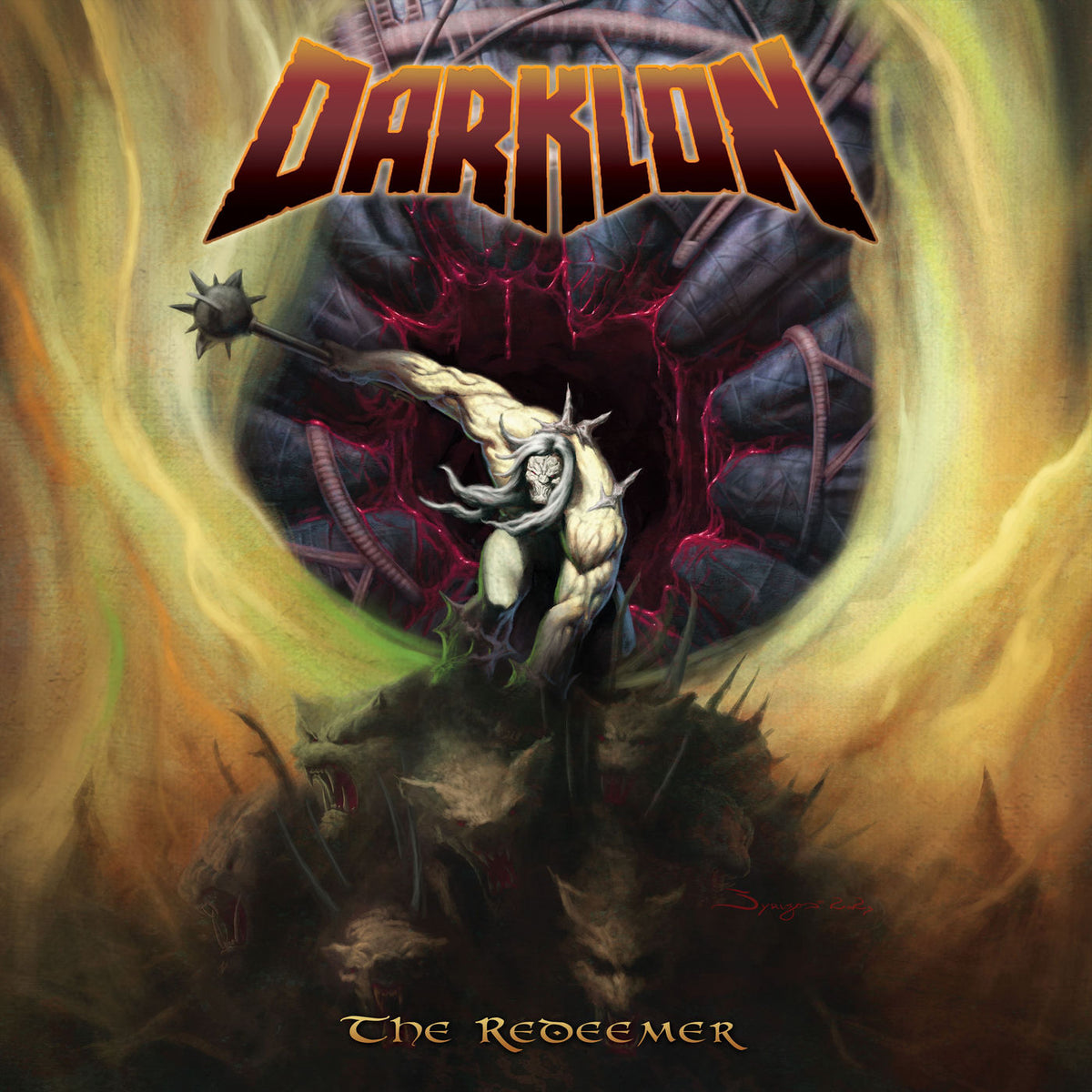 Darklon – The Redeemer vinyl record cover