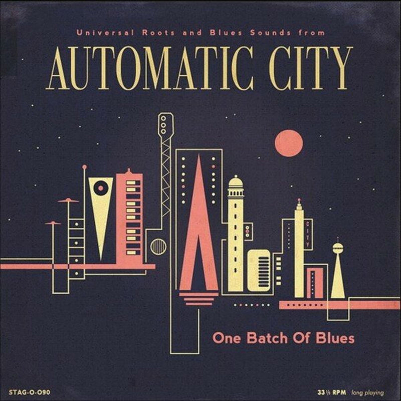 Automatic City – One Batch of Blues vinyl record cover