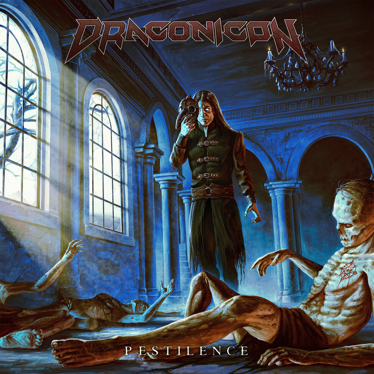 Draconicon – Pestilence vinyl record cover