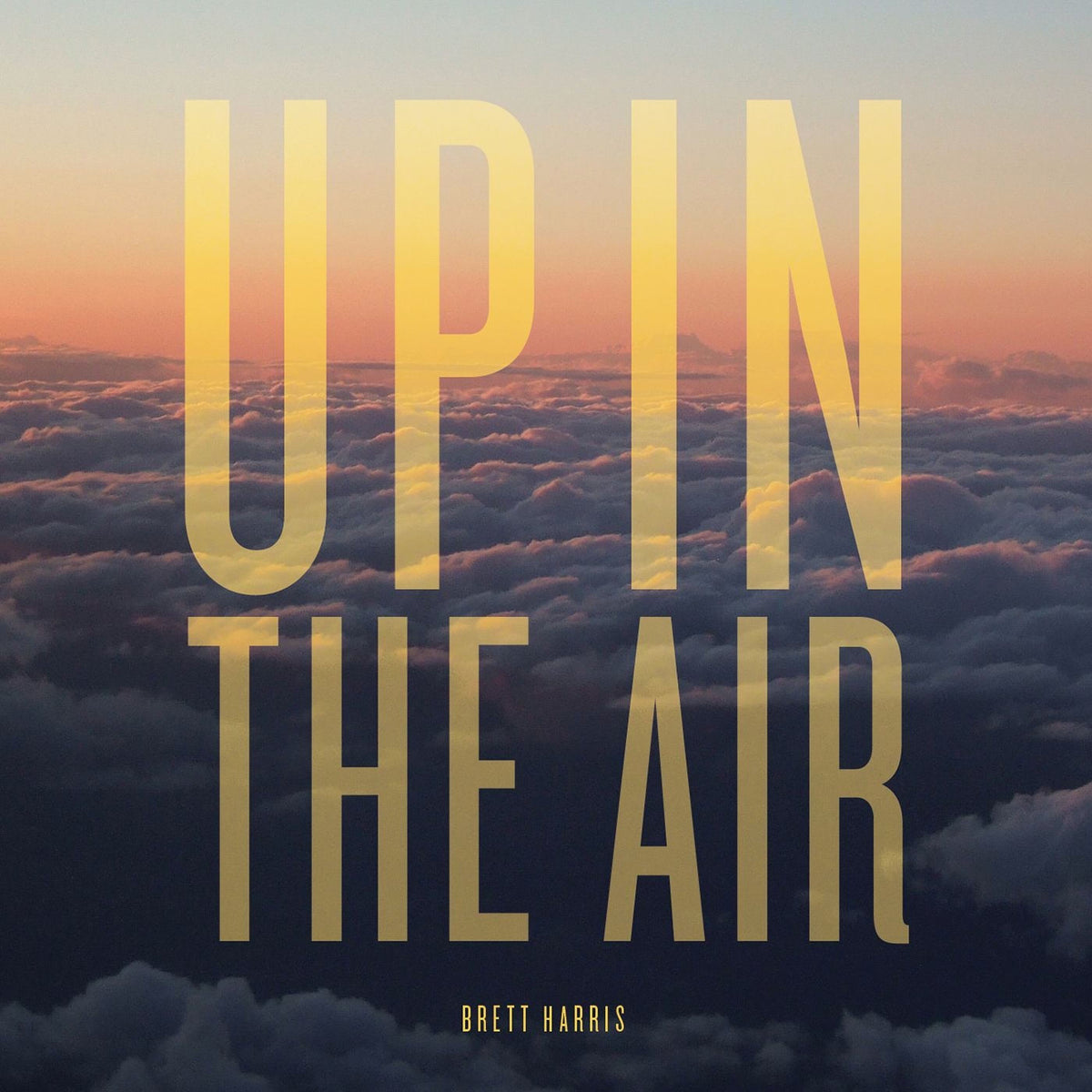 Brett Harris – Up in the Air vinyl cover
