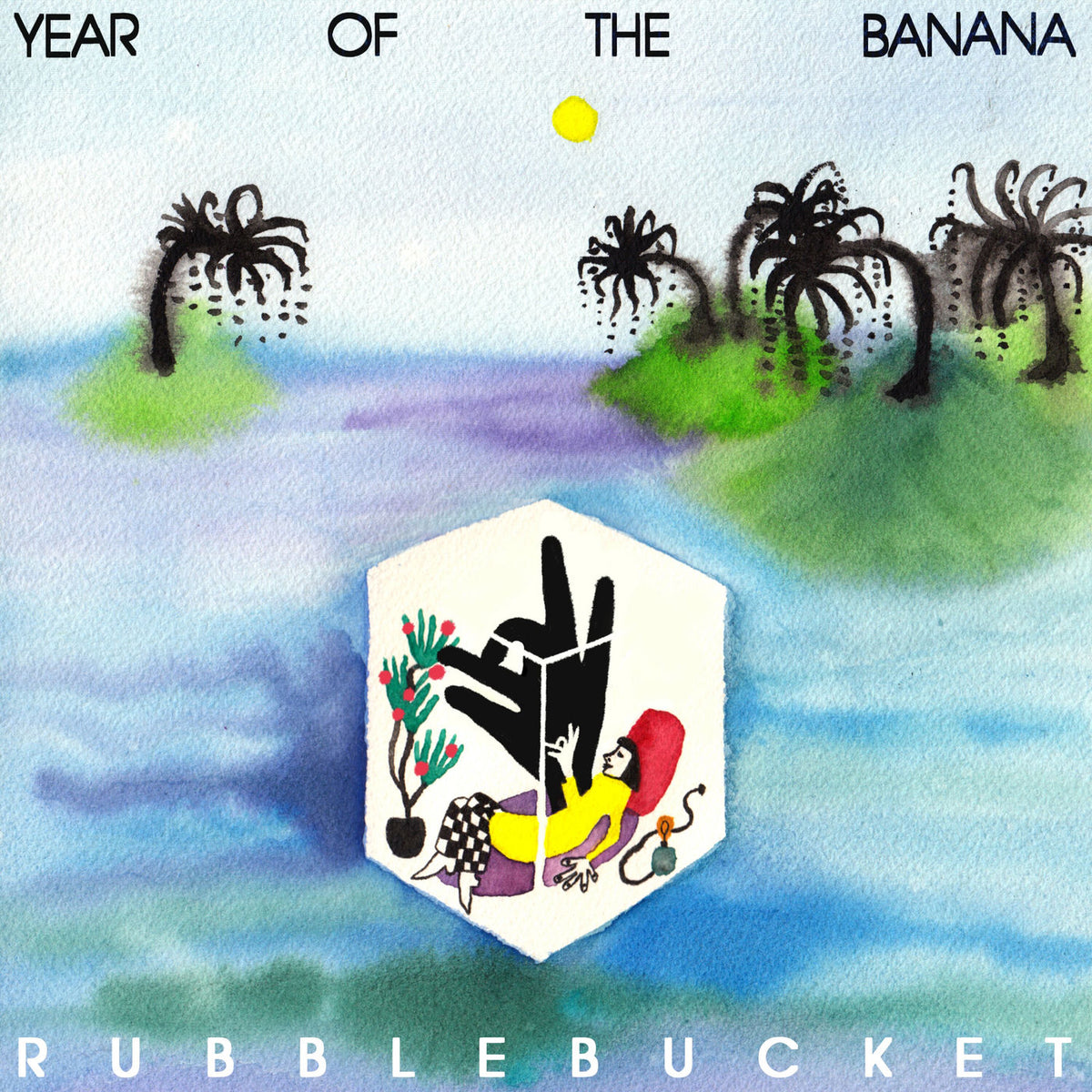 Rubblebucket – Year Of The Banana (BLACK BIO VINYL, DOWNLOAD, INSERT) — album cover