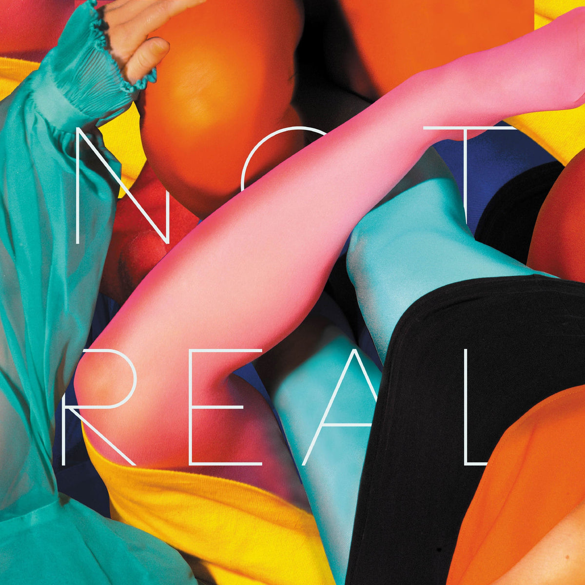 Stealing Sheep – Not Real vinyl record cover