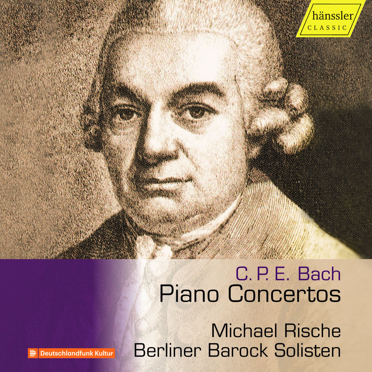 Michael Rische – C.P.E. Bach: Piano Concertos vinyl cover