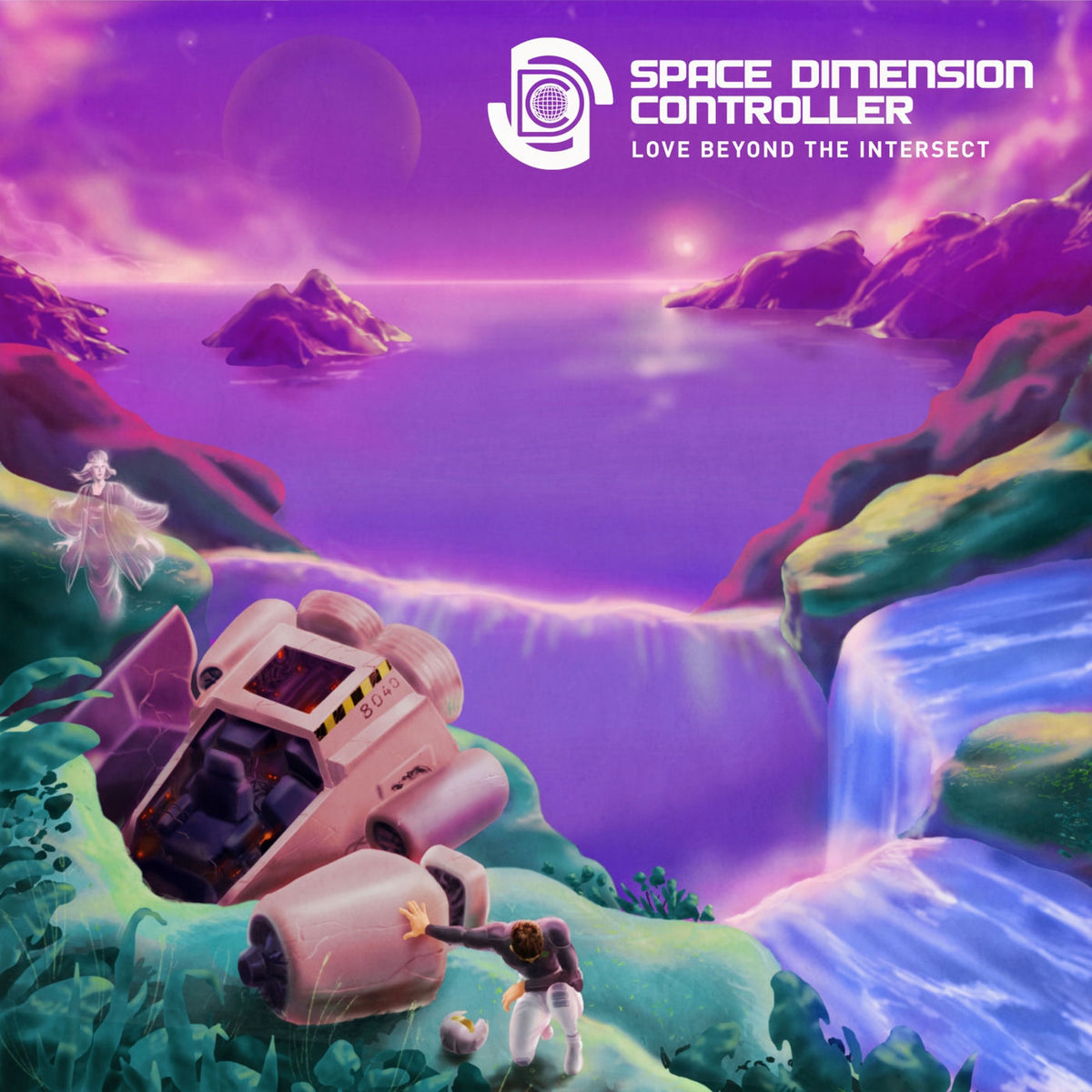 Space Dimension Controlle – Love Beyond The Intersect vinyl record cover
