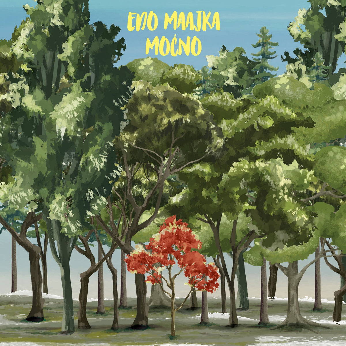 Edo Maajka – Mocno vinyl record cover
