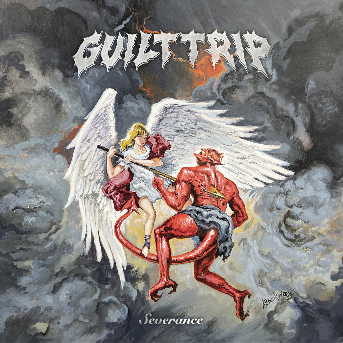 Guilt Trip – Severance vinyl record cover