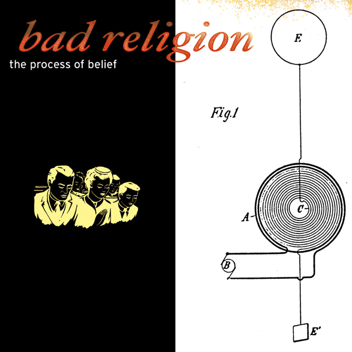 Bad Religion – The Process of Belief vinyl record cover
