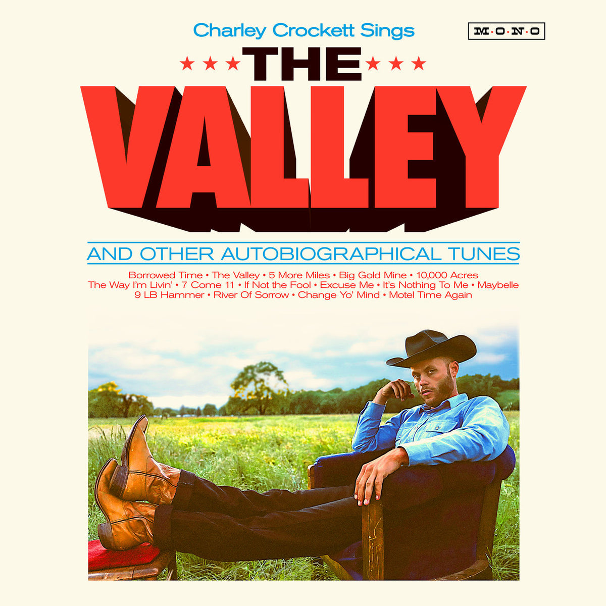 Charley Crockett – The Valley vinyl record cover