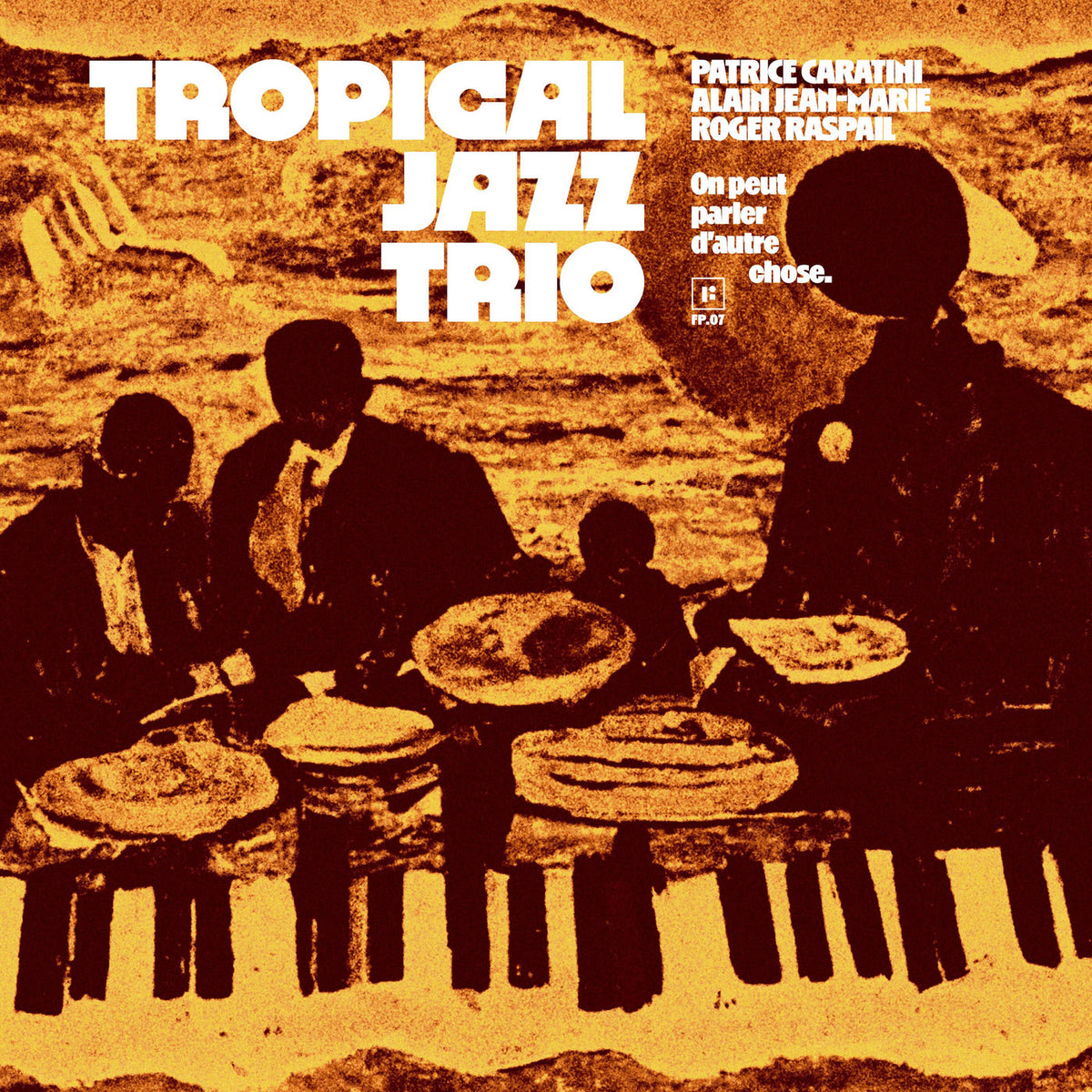 Tropical Jazz Trio – On Peut Parler D'Autre Chose [LP] vinyl record cover