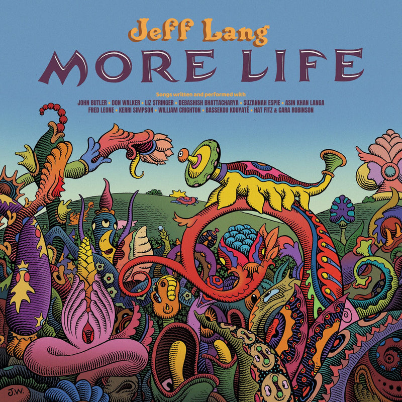 Jeff Lang – More life vinyl record cover