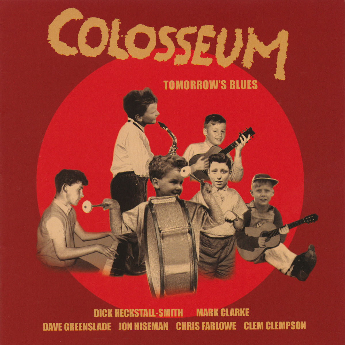 Colosseum – Tomorrow's Blues vinyl record cover