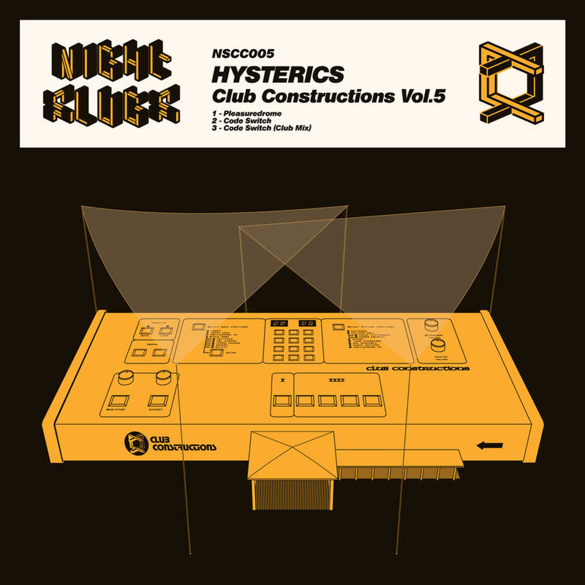 Hysterics – Club Constructions Vol. 5 vinyl cover