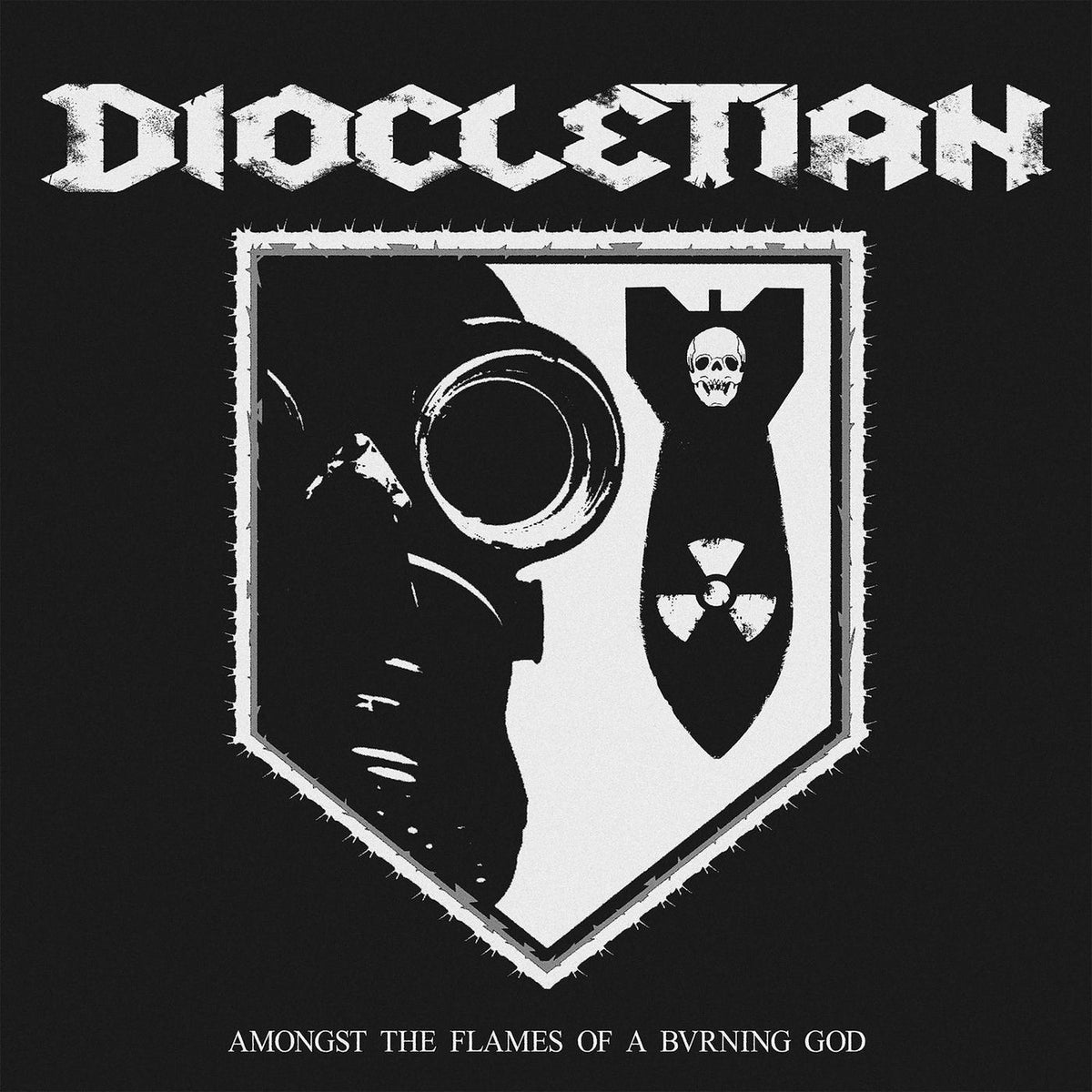 Diocletian – Within The Flames Of A Burning God vinyl record cover