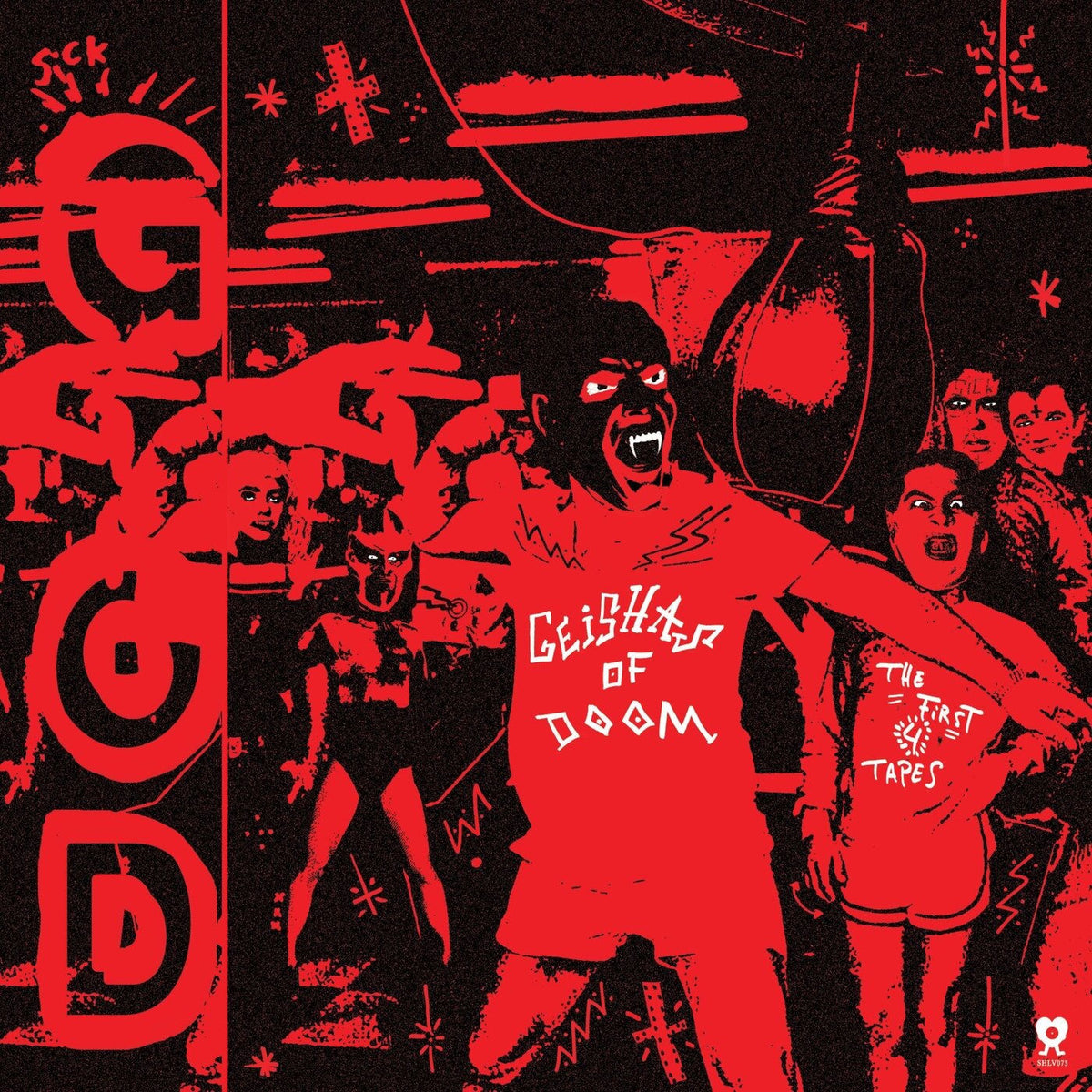 Geishas Of Doom – First 4 Tapes vinyl record cover
