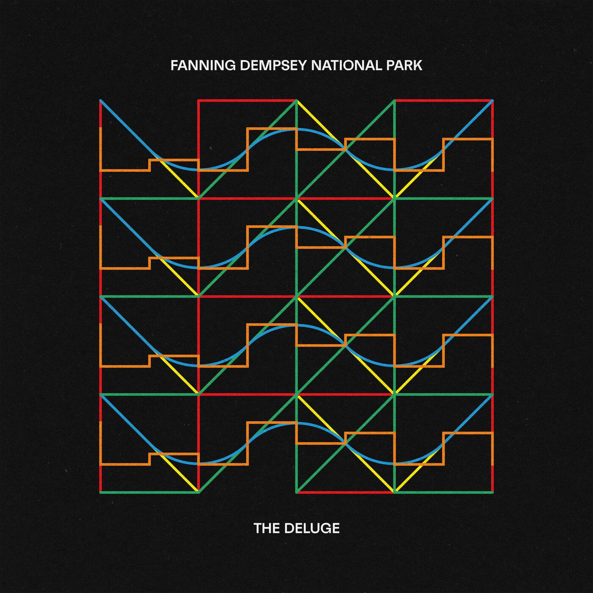 Fanning Dempsey National Park – The Deluge (CLEAR YELLOW JB HI-FI EXCL. LP) vinyl record cover