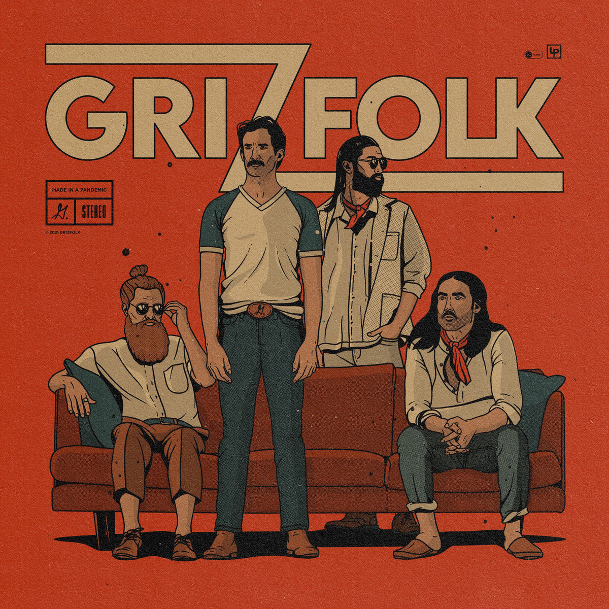 Grizfolk – Grizfolk vinyl record cover