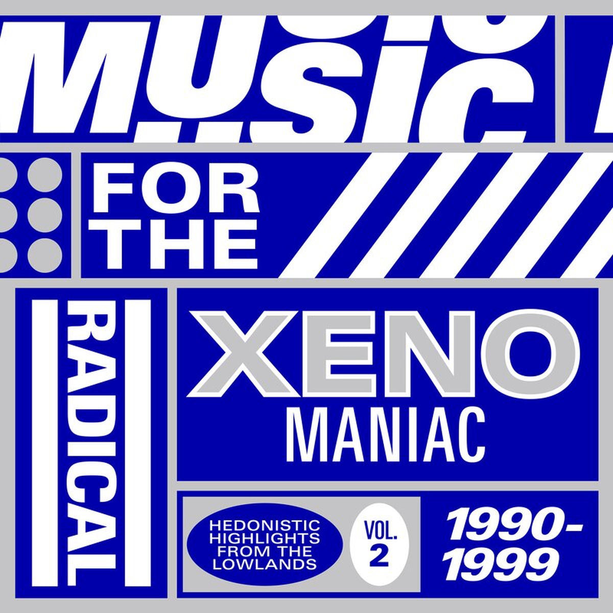 Various Artists – Music For The Radical Xenomaniac 2 [2LP] vinyl record cover
