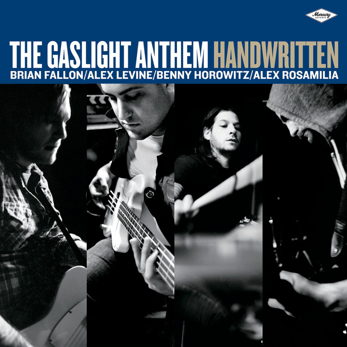 The Gaslight Anthem – Handwritten vinyl record cover