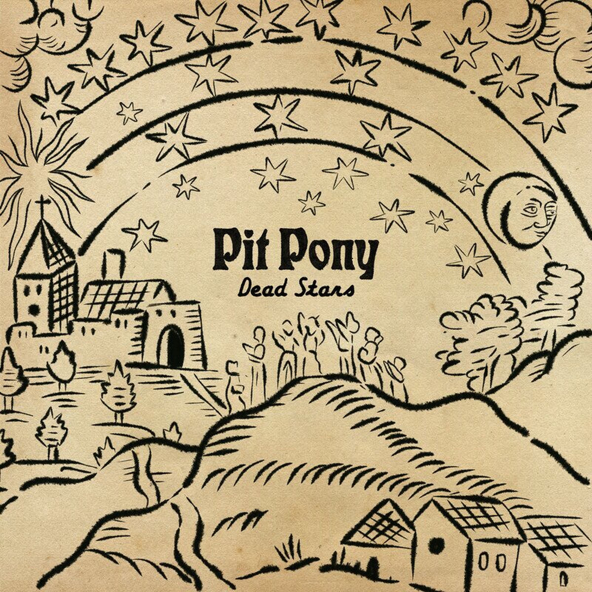 Pit Pony – Dead Stars vinyl cover